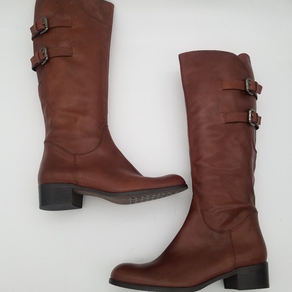 Sesto Meucci Shoes - Sesto Meucci Tan Italian Leather Boots Ladies 9.5